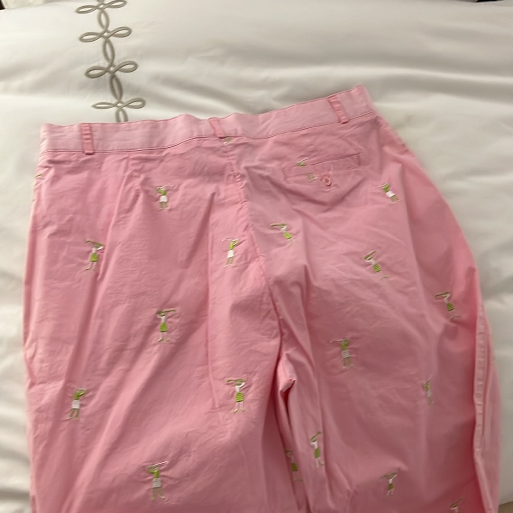 Lilly Pulitzer embroidered golf pants - Picture 5 of 5